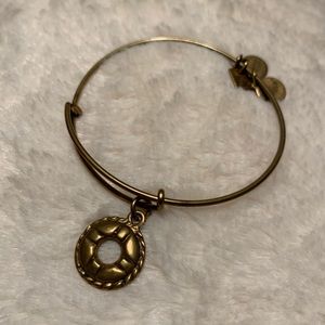 Alex and Ani Gold Life Preserver Bangle